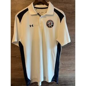 Under Armour polo Andromeda FC men size Medium white NEW